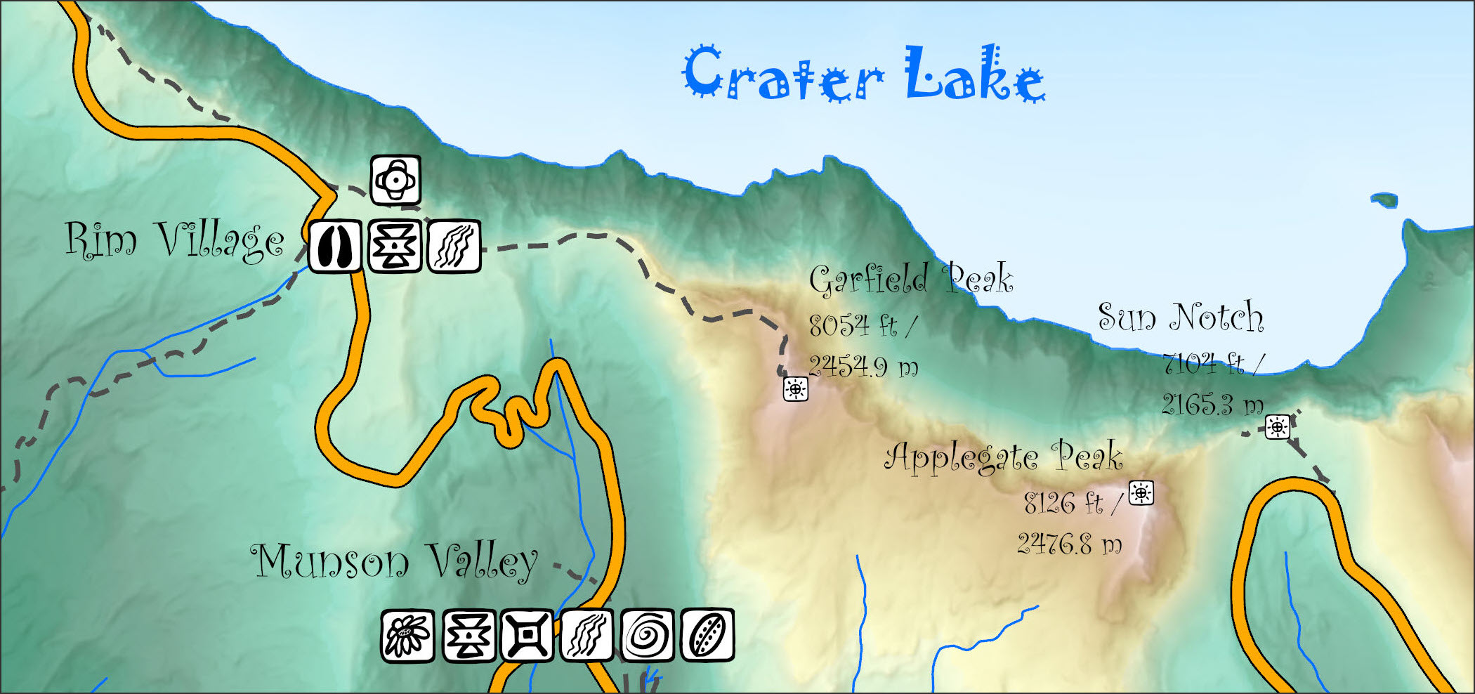 Complex text and symbols need to be larger to be seen and understood (C), and unfamiliar symbols can confuse map readers and require the use of a legend (C).