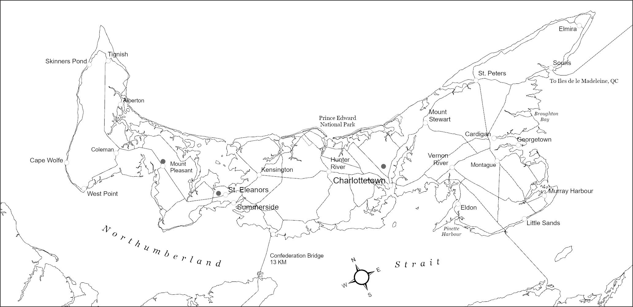 Although black and white provides the best visual contrast between colors, this is not always the best color choice for maps.