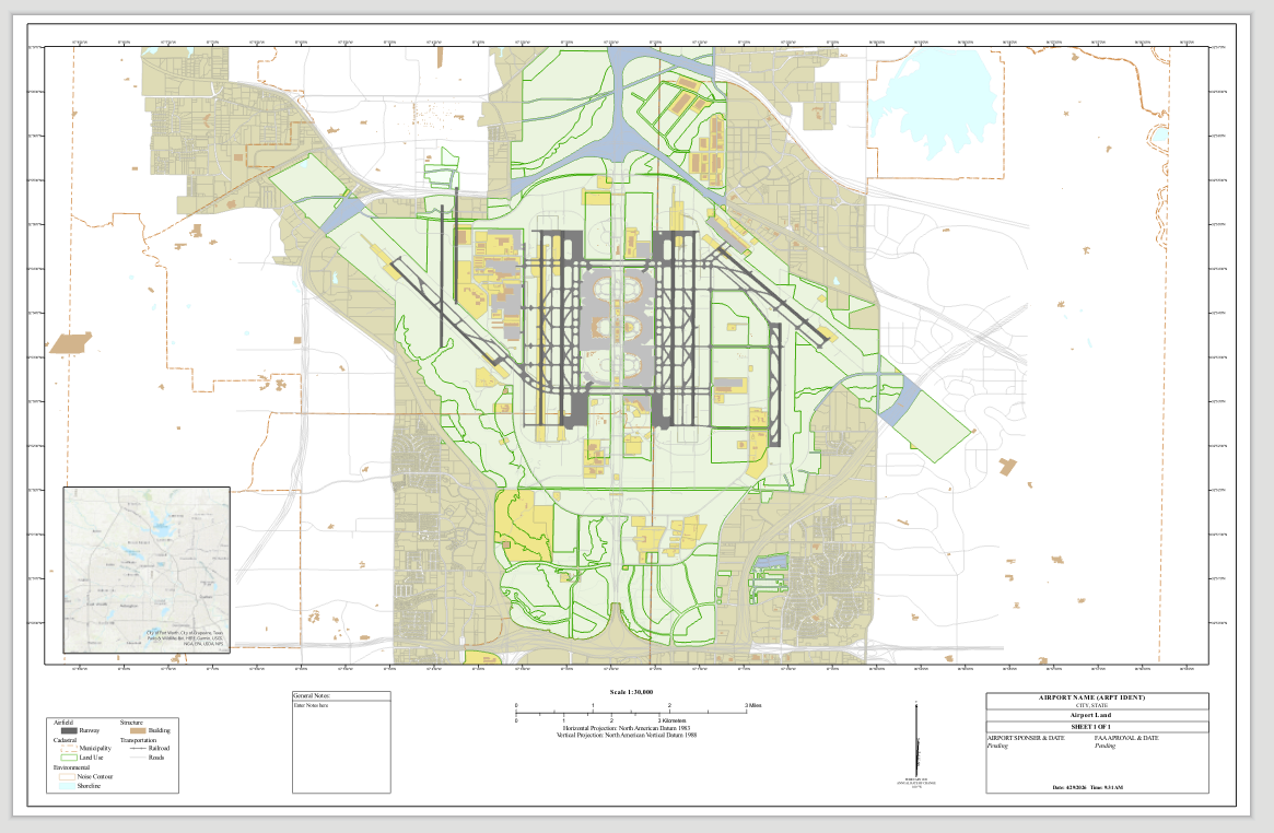 Example image of the AirportLandUse template.
