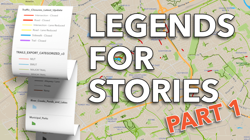 Legends for storytelling part 1: Optimizing the basics