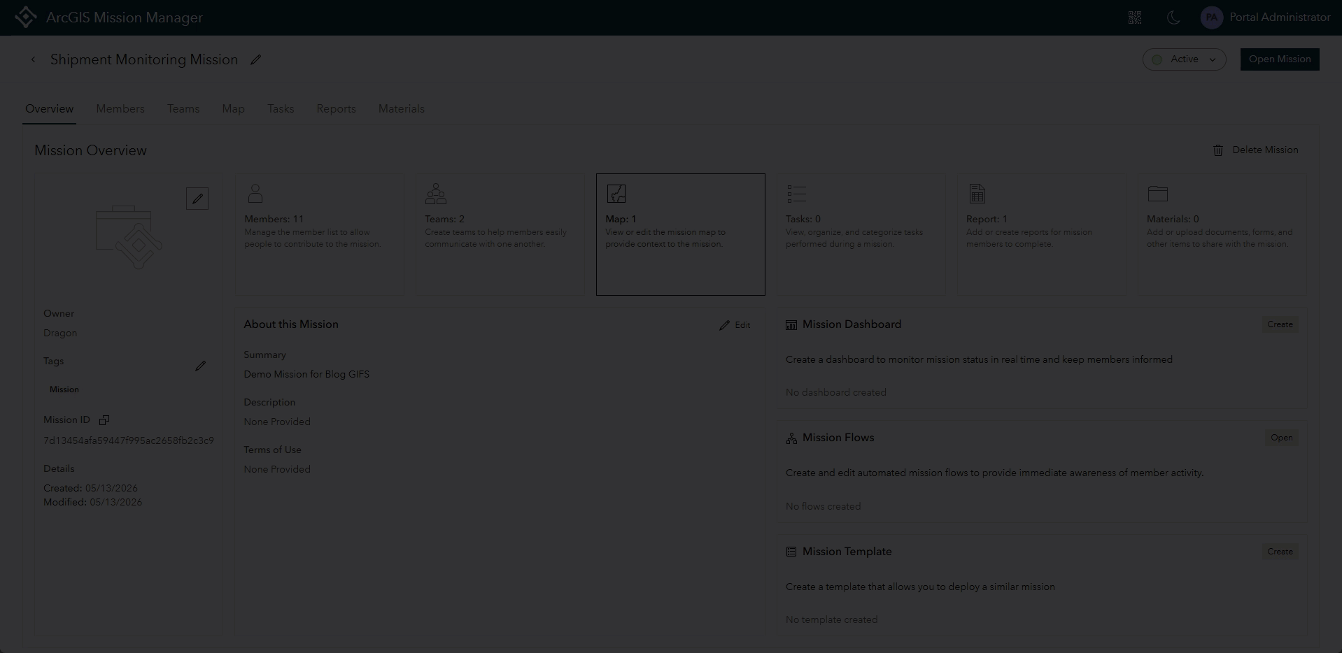 Video Integration in Mission manager