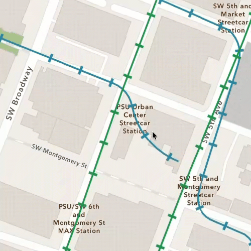 Editing curves with the geometry editor