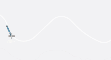 Use the bezier curve segment tool to create flowing curves