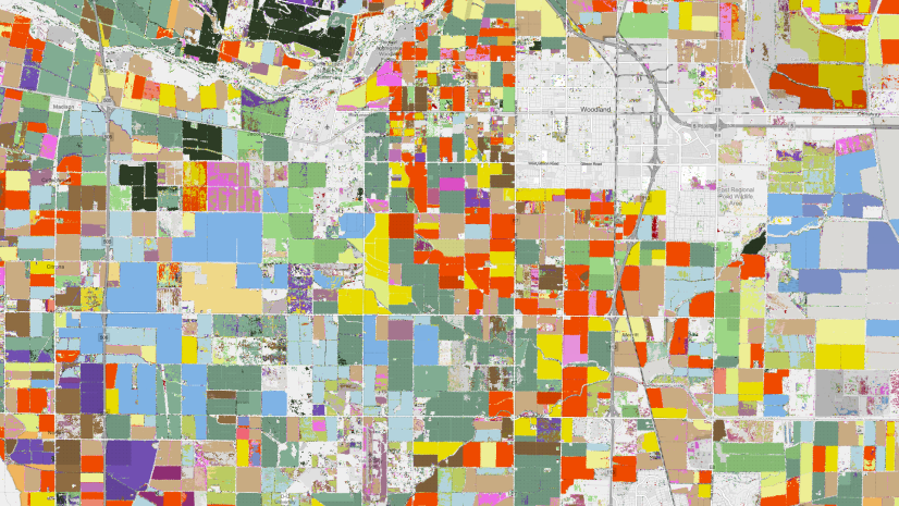 Eating Locally Using the USA Cropland Layer in the Living Atlas of the World