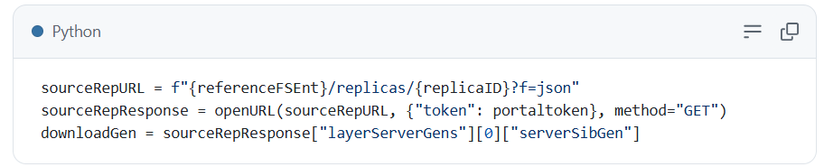 Read the source replica state by checking for the last edits received.