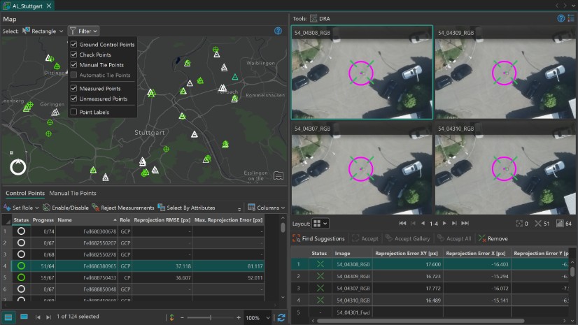 ArcGIS Blog - Measuring and Managing Control Points Efficiently in ArcGIS Reality Studio