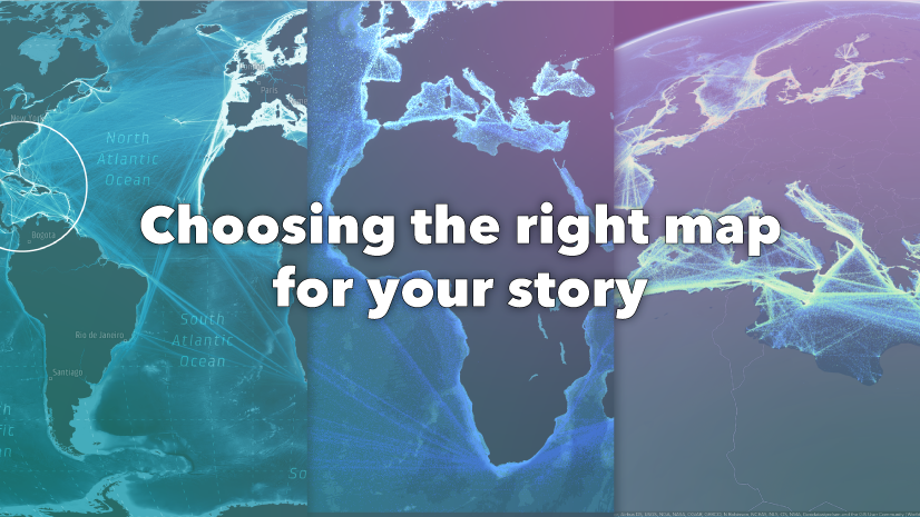 Choosing the right map for your story