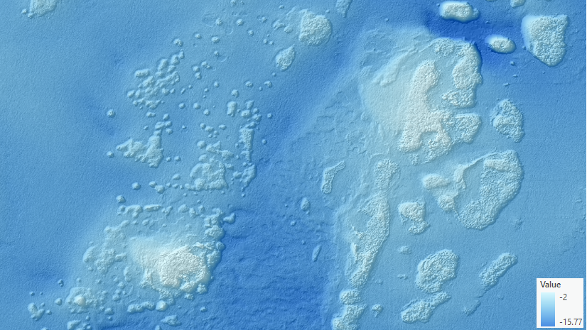 ArcGIS Blog - Calculate rugosity index from elevation surfaces using the Surface Area Ratio tool