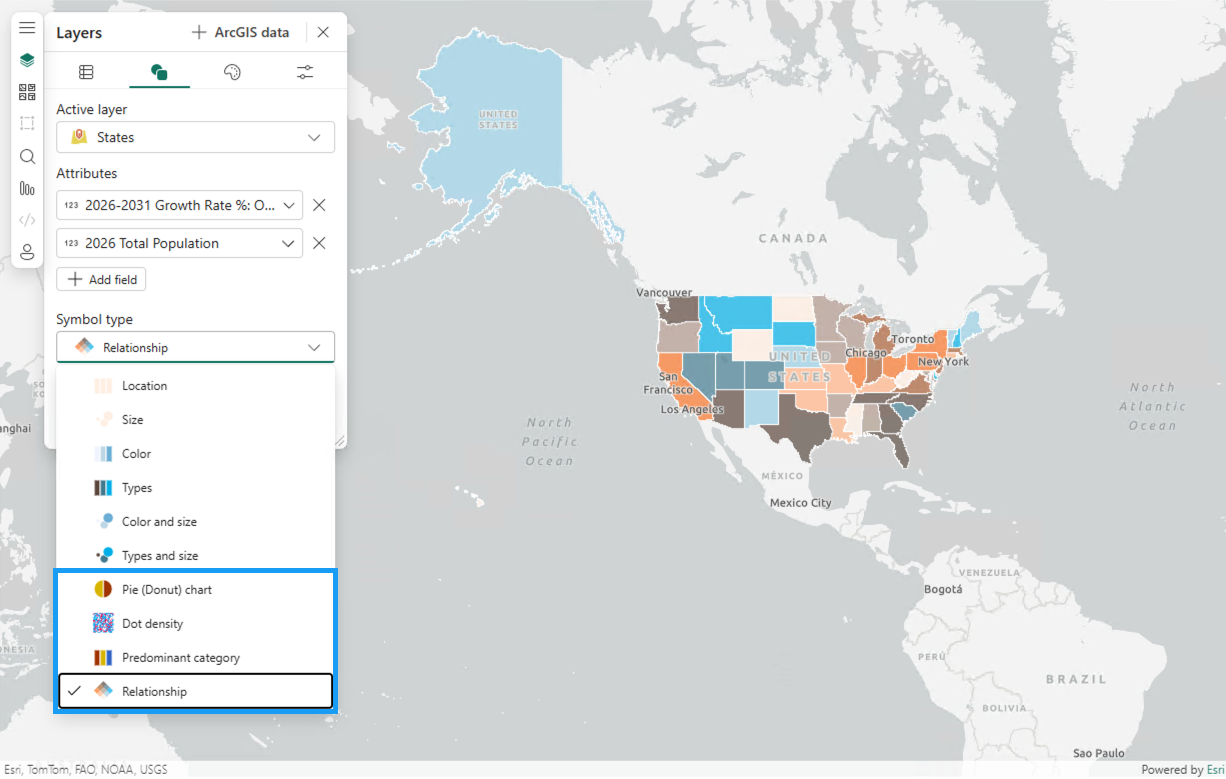 ArcGIS for Power BI - Symbology