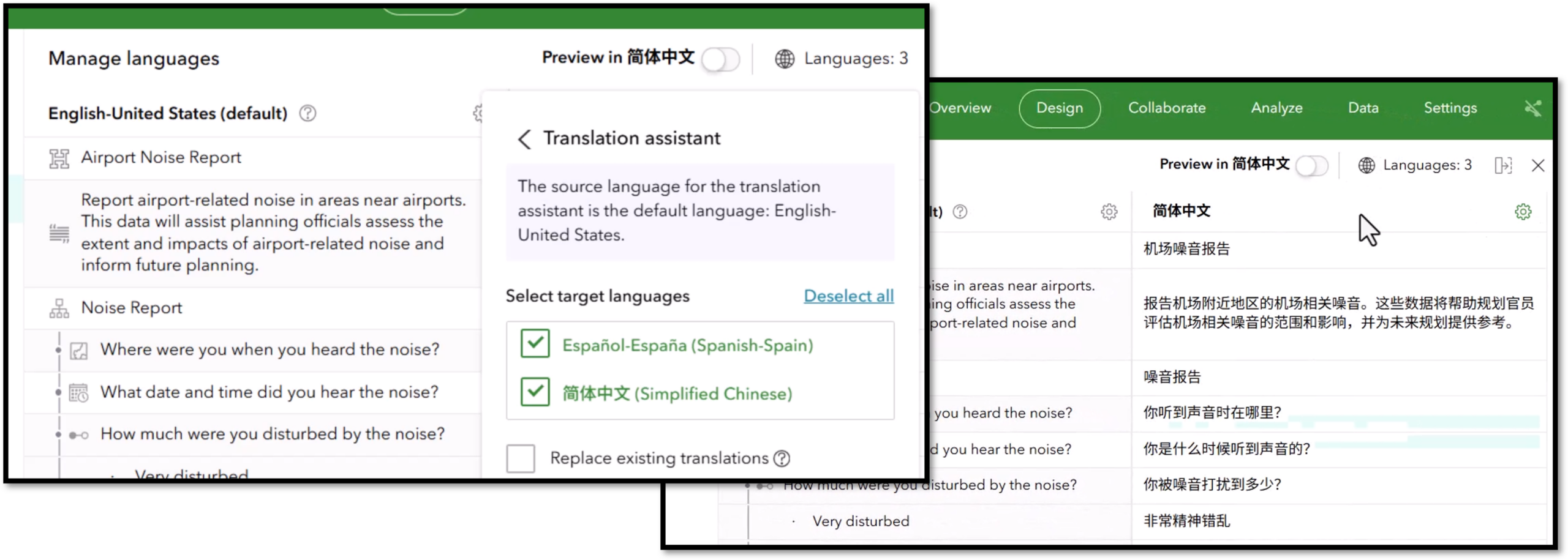 Automatically generate form translations with Translation Assistant