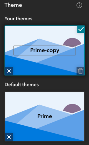 Your themes