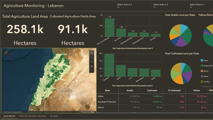 ArcGIS Blog - Automate Agriculture Monitoring with Satellite Imagery and Raster Analytics