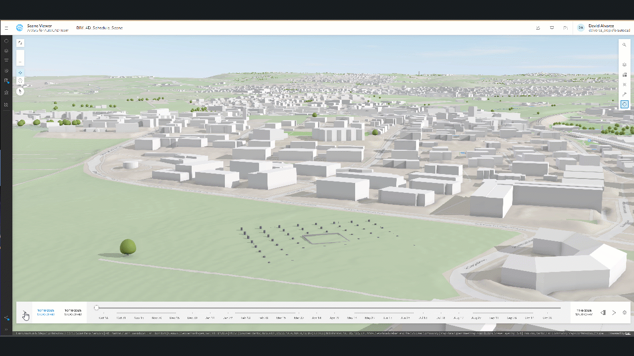 4D simulation - Construction delay