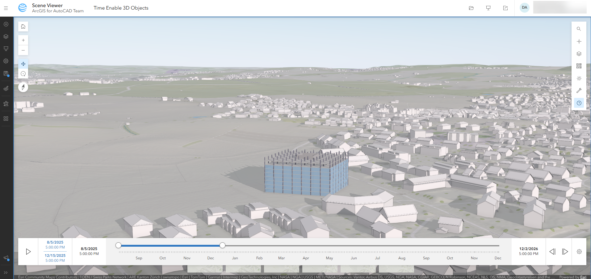 BIM Time Enable Scene
