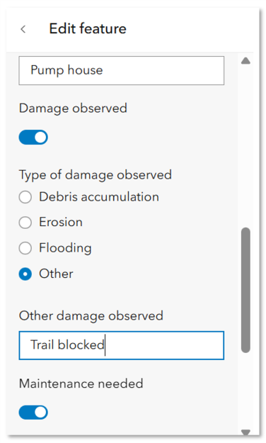 Configure forms to capture custom values for different input types.