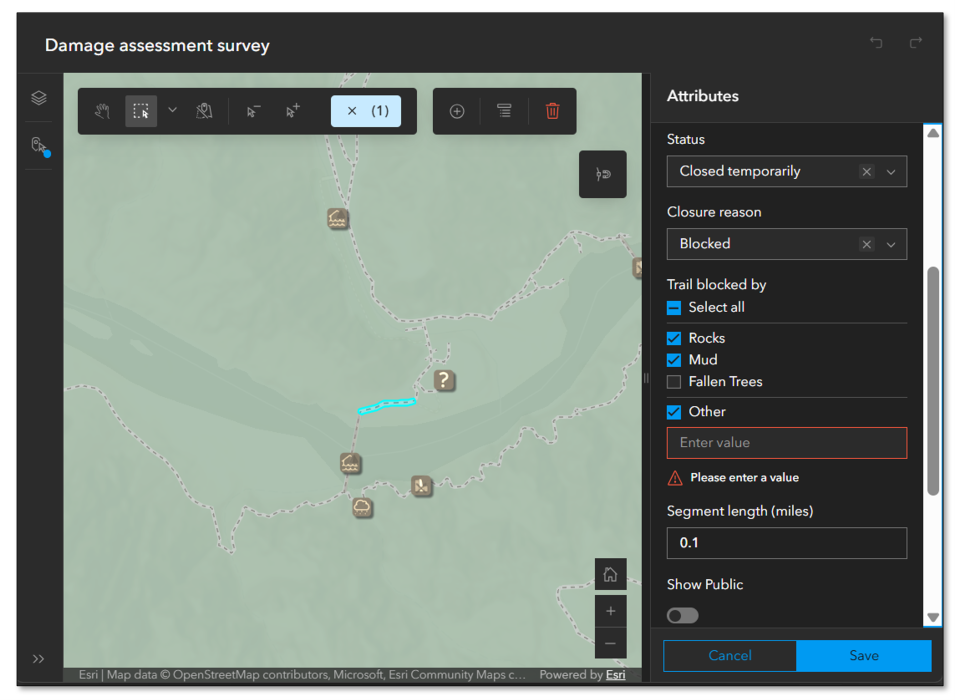 The new multiple choice input type lets editors select more than one answer to a question.
