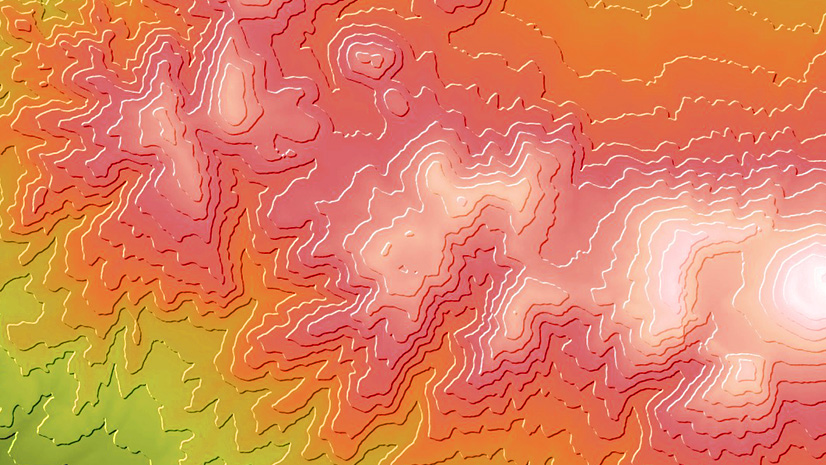 ArcGIS Blog - How to make illuminated (Tanaka) contours in ArcGIS Pro