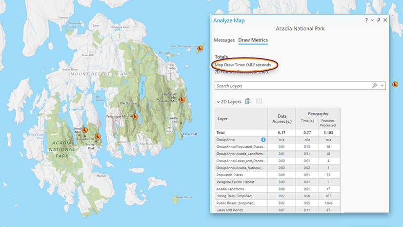ArcGIS Blog - Evaluating Your Map’s Drawing Performance: A Case Study