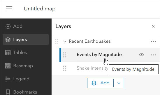 Select Events by Magnitude