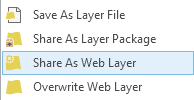 Share as web layer