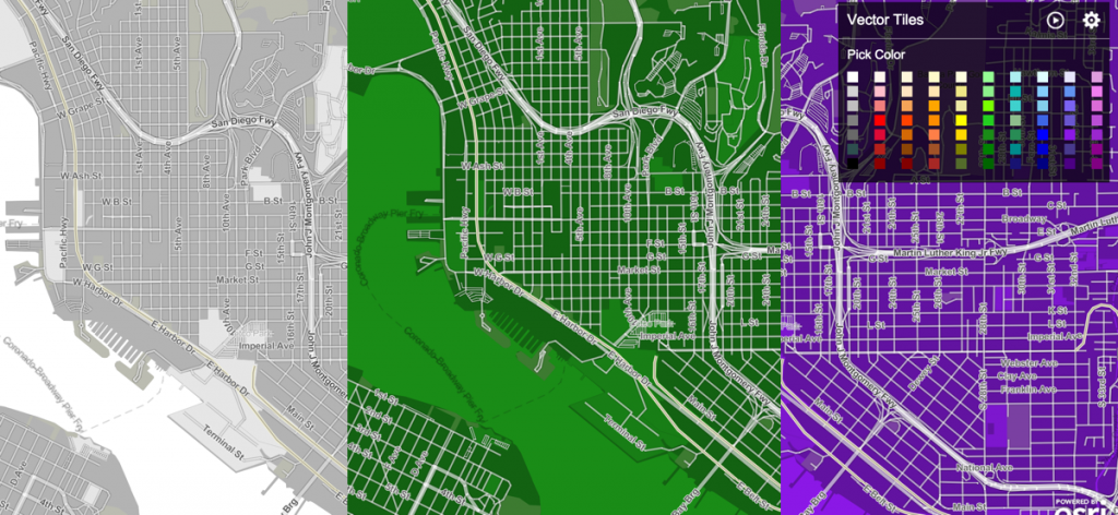 Vector Tiles Comparison