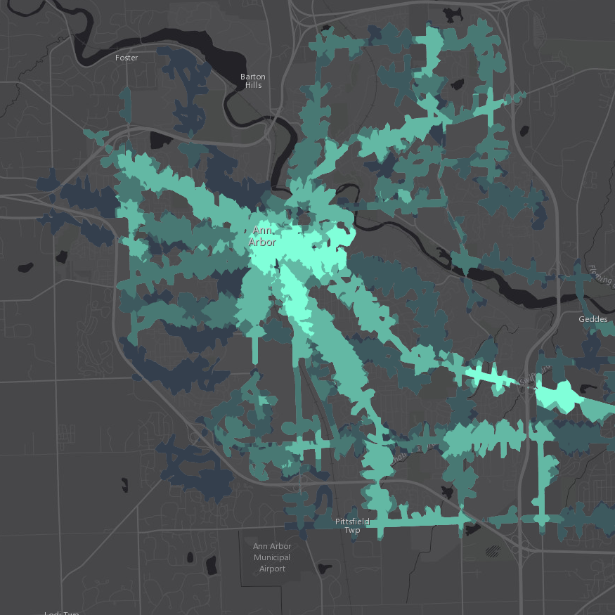 Ann Arbor transit frequency