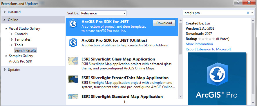 ARCGIS10.6.1. Windows SDK Addon. Tools->add-ons. Sdk updates