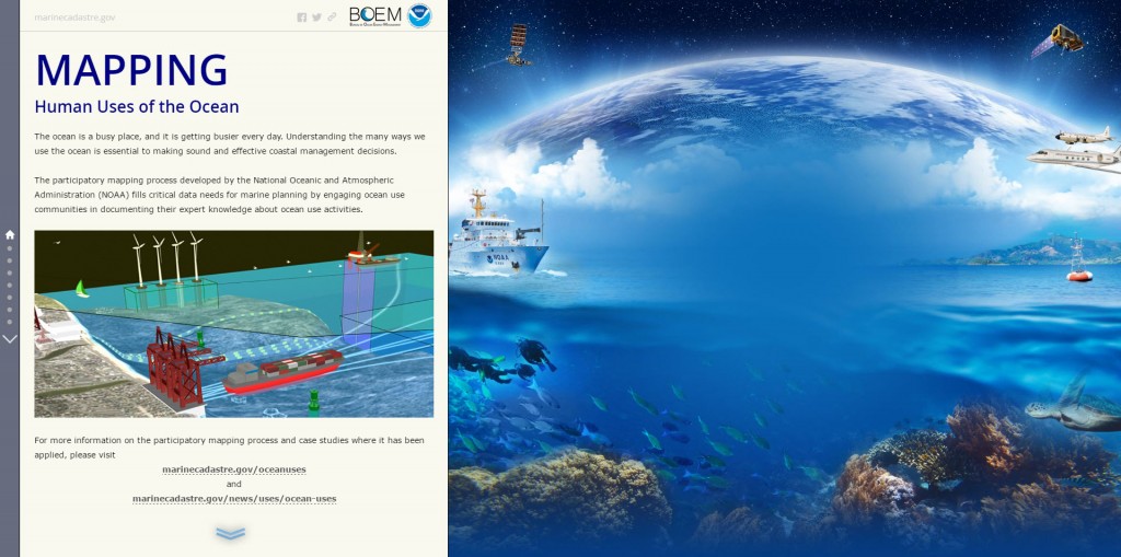 Mapping Human Uses of the Ocean