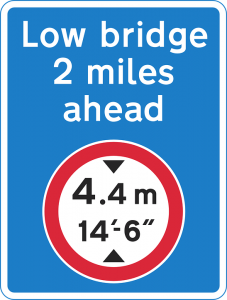 low bridge ahead