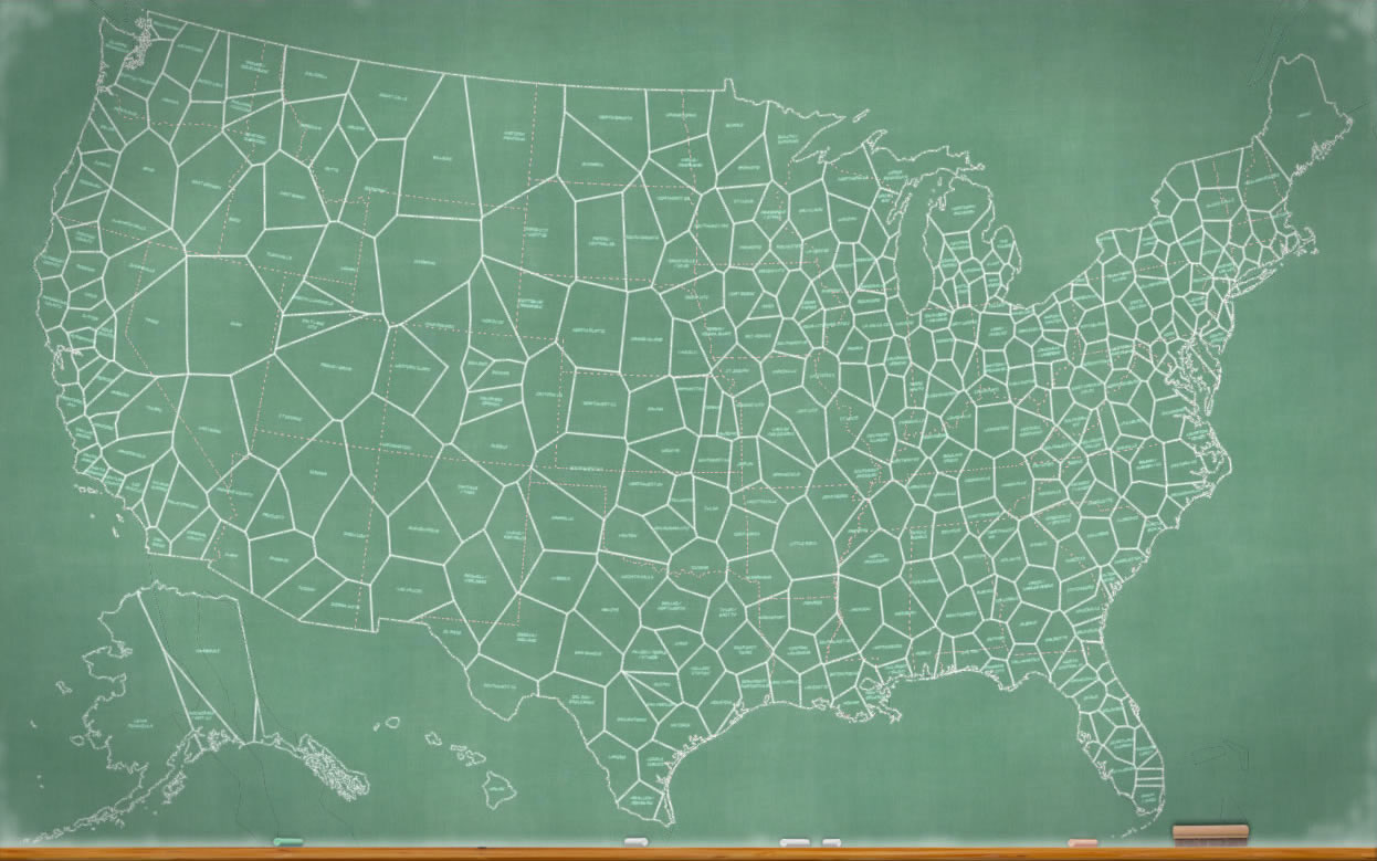 How-To: United States of Craigslist, Chalkboard Style!