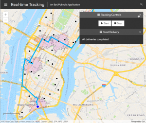 Esri Tracking PubNub Function App