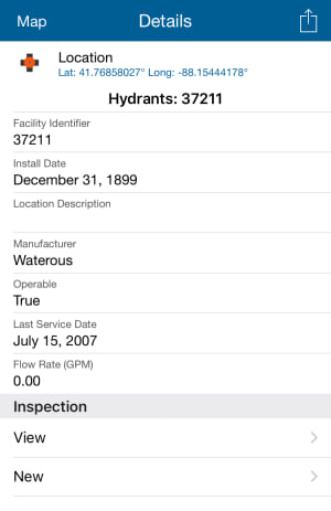 Hydrant attributes Hydrant attributes