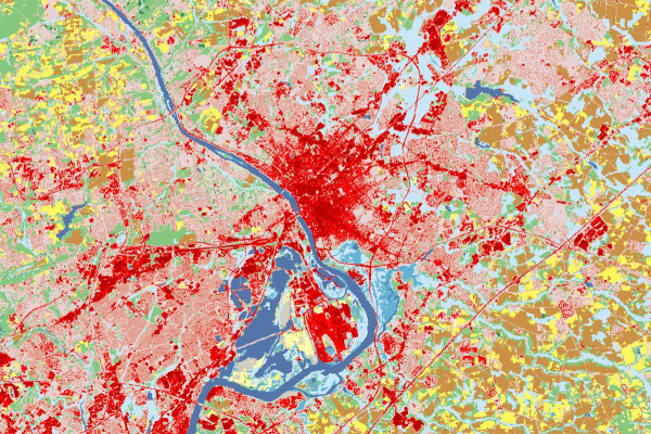 2011 Land Cover, Trenton, New Jersey
