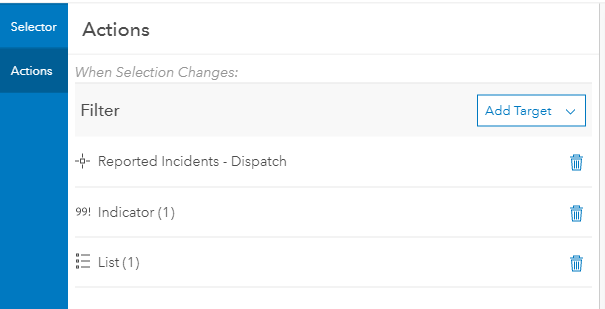 Filter the reported incidents dispatch layer