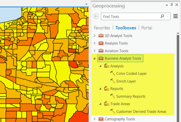 ArcGIS Business Analyst Tools