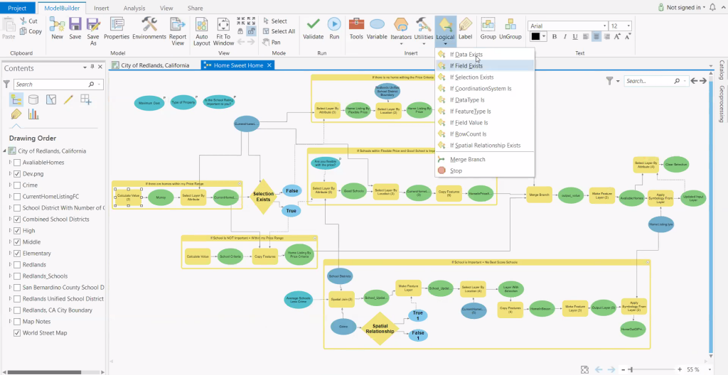 ArcGIS workflow