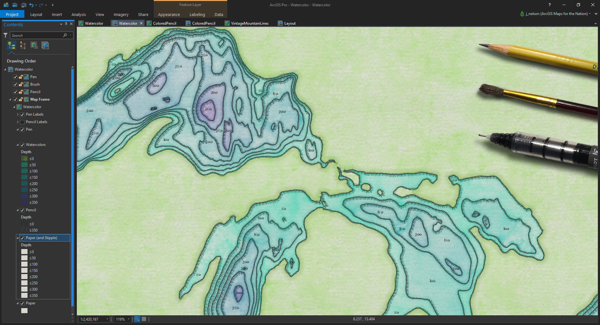 How do I convert a paper map to a digital map?