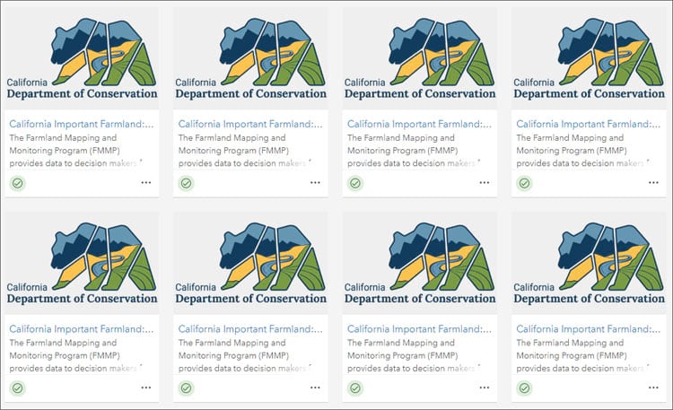 California Department of Conservation thumbnails California Department of Conservation thumbnails