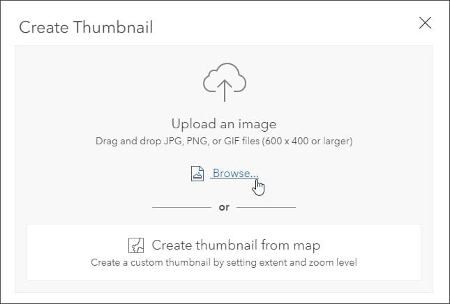 Browse to upload an image Browse to upload an image