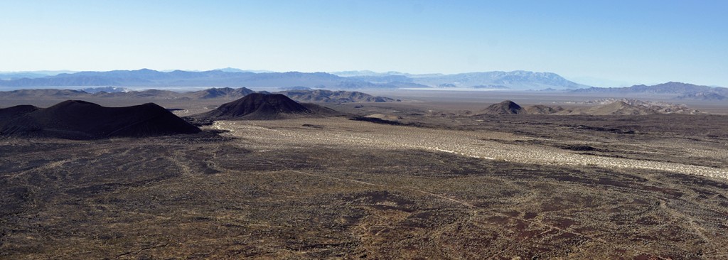 Photo of cinder cones