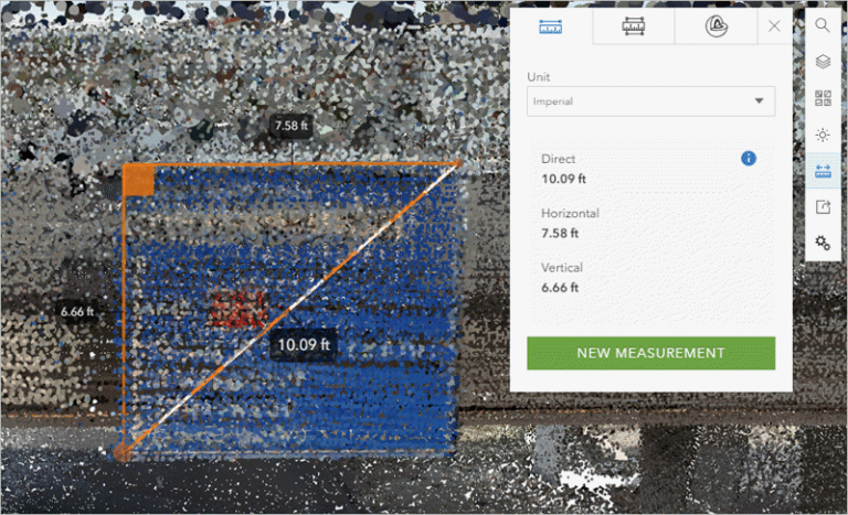 Measure a street sign