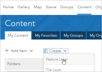 Create a feature layer