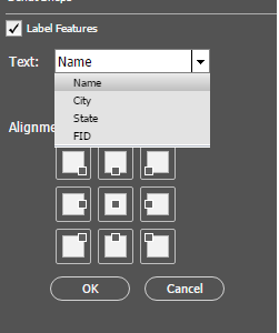 Choose label field