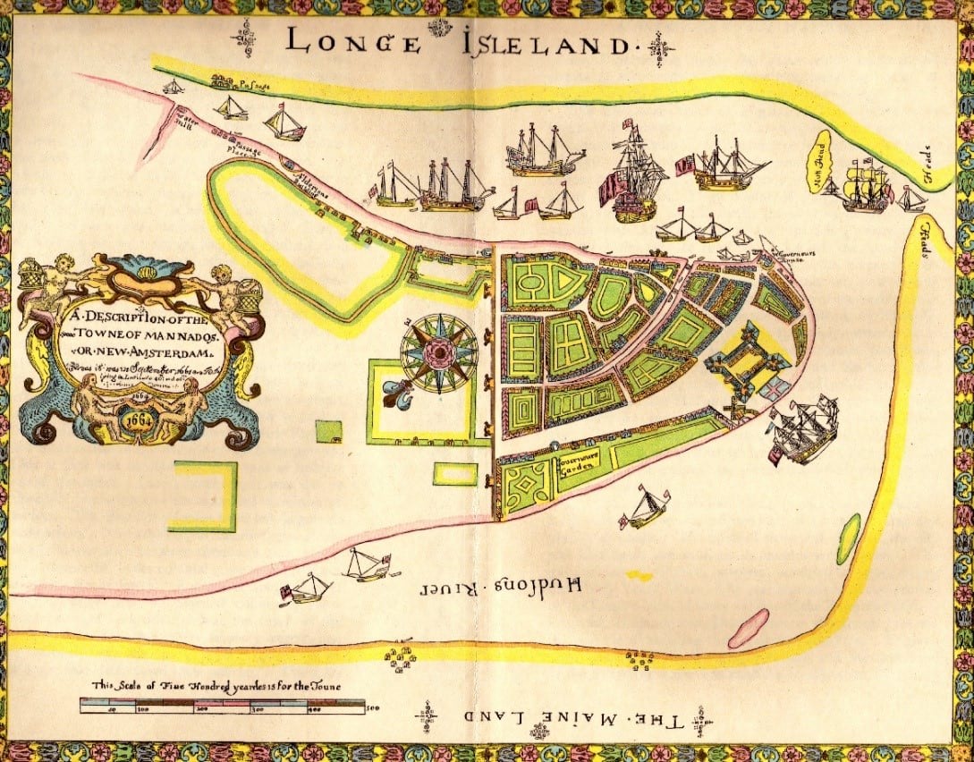 Fort Amsterdam map Fort Amsterdam map