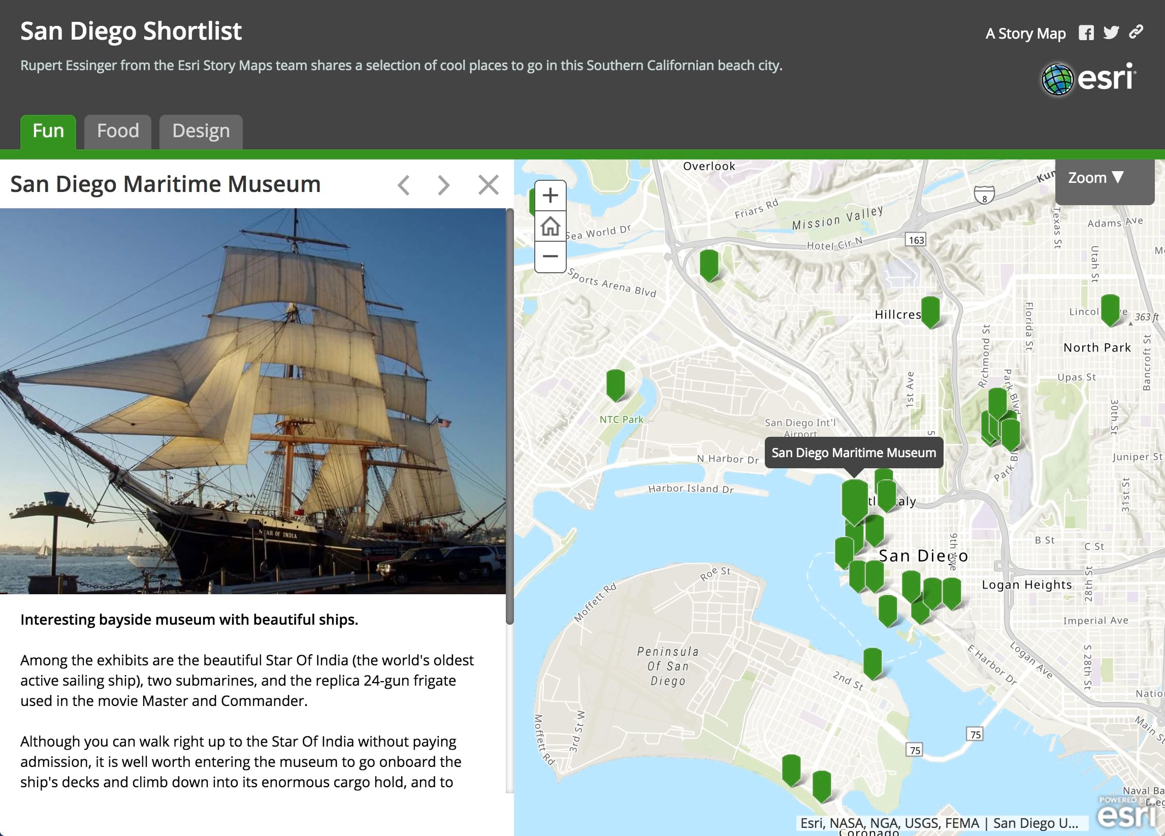 San Diego Shortlist story map San Diego Shortlist story map