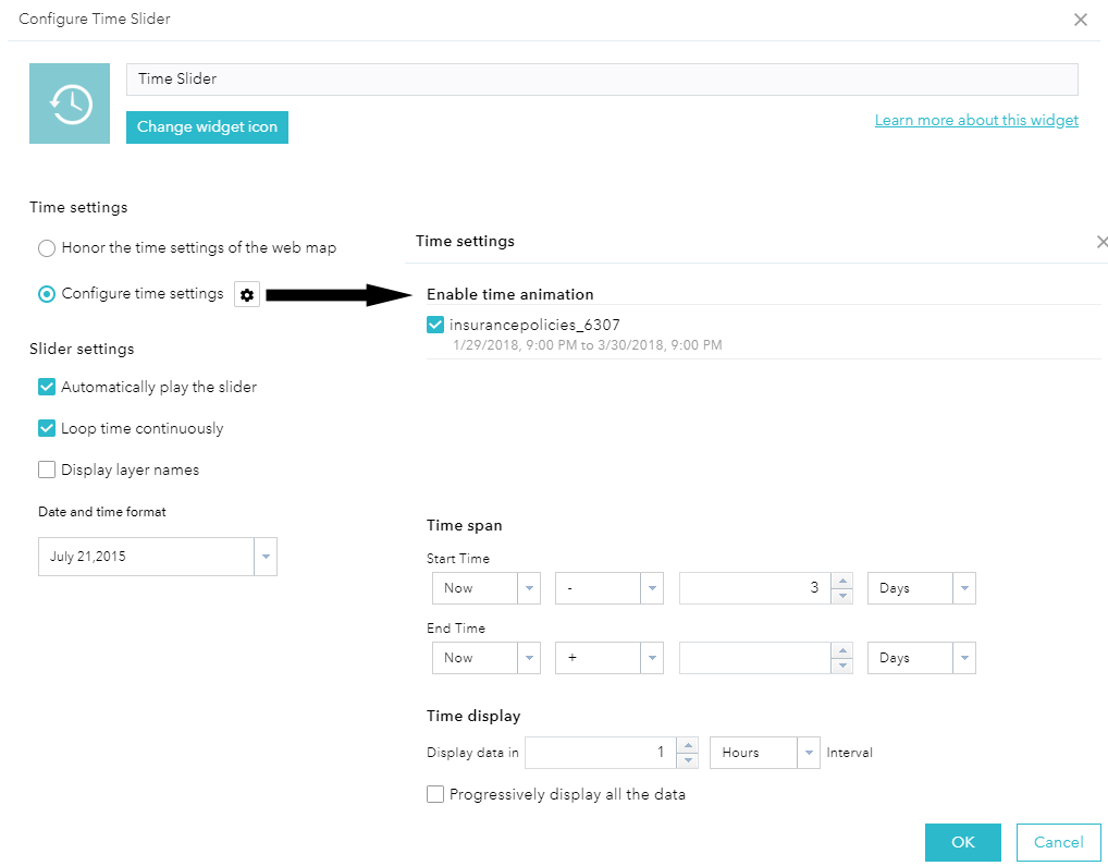 configuretimeslidersettings