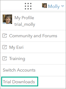 Get apps from trial downloads page Get apps from trial downloads page