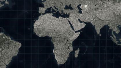 map pf Africa and surrounding continents