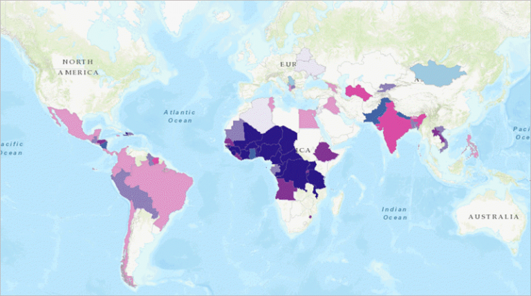 Comparison of children in the workforce and global poverty Comparison of children in the workforce and global poverty