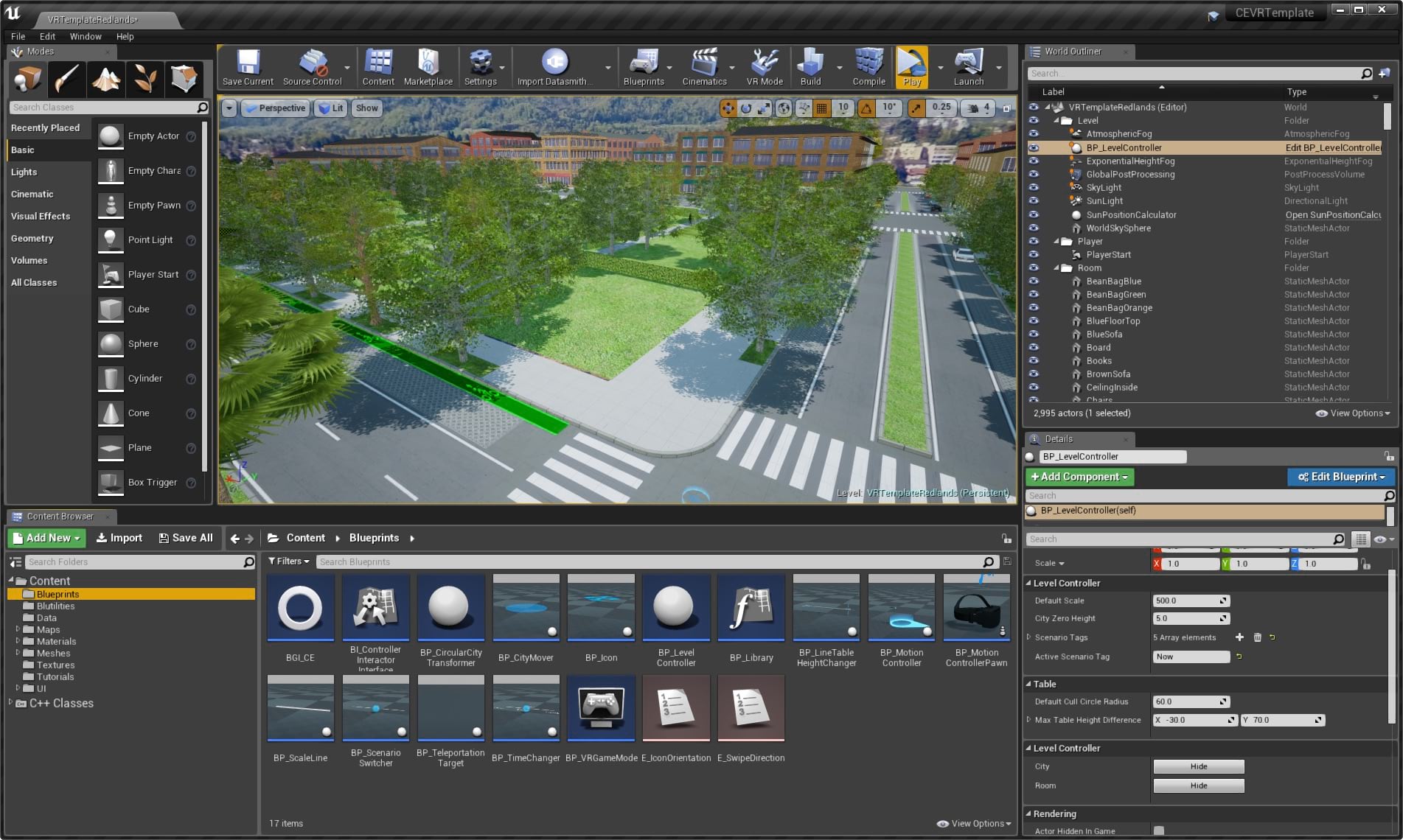 virtual tour unreal engine